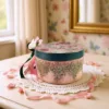Vintage retro keepsake box, handmade with decoupage technique, Ρετρό βίντατζ κουτί αποθήκευσης, χειροποίητο ντεκουπάζ