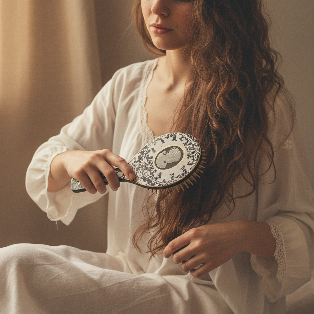 Personalized bamboo hairbrush, eco, προσωποιημένη χειροποίητη βούρτσα μπαμπού