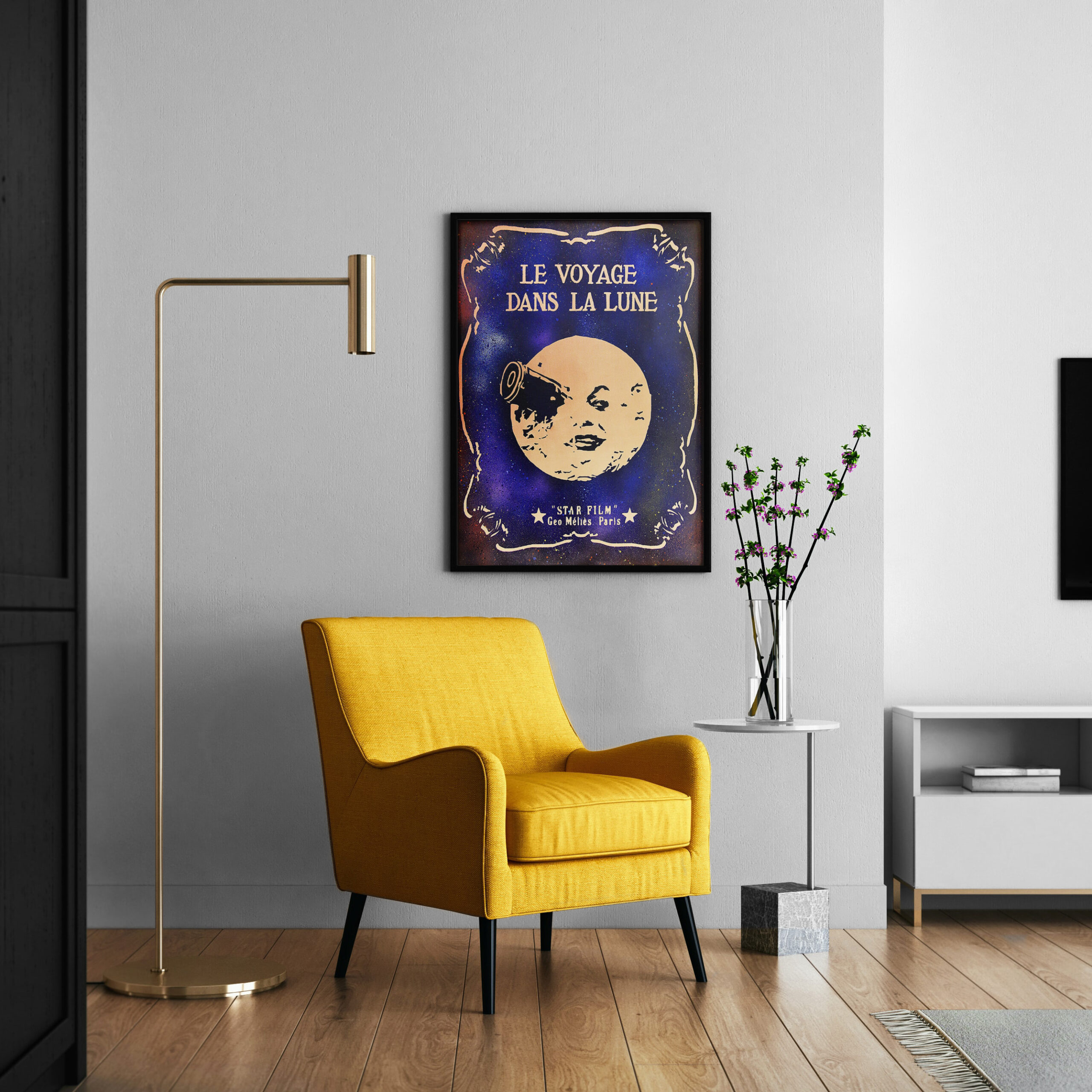 Moon 50×70