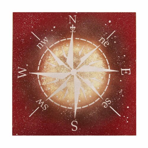 Πυξίδα Πίνακας Μετάλλου, Προσαρμόσιμα Υλικά & Μεγέθη