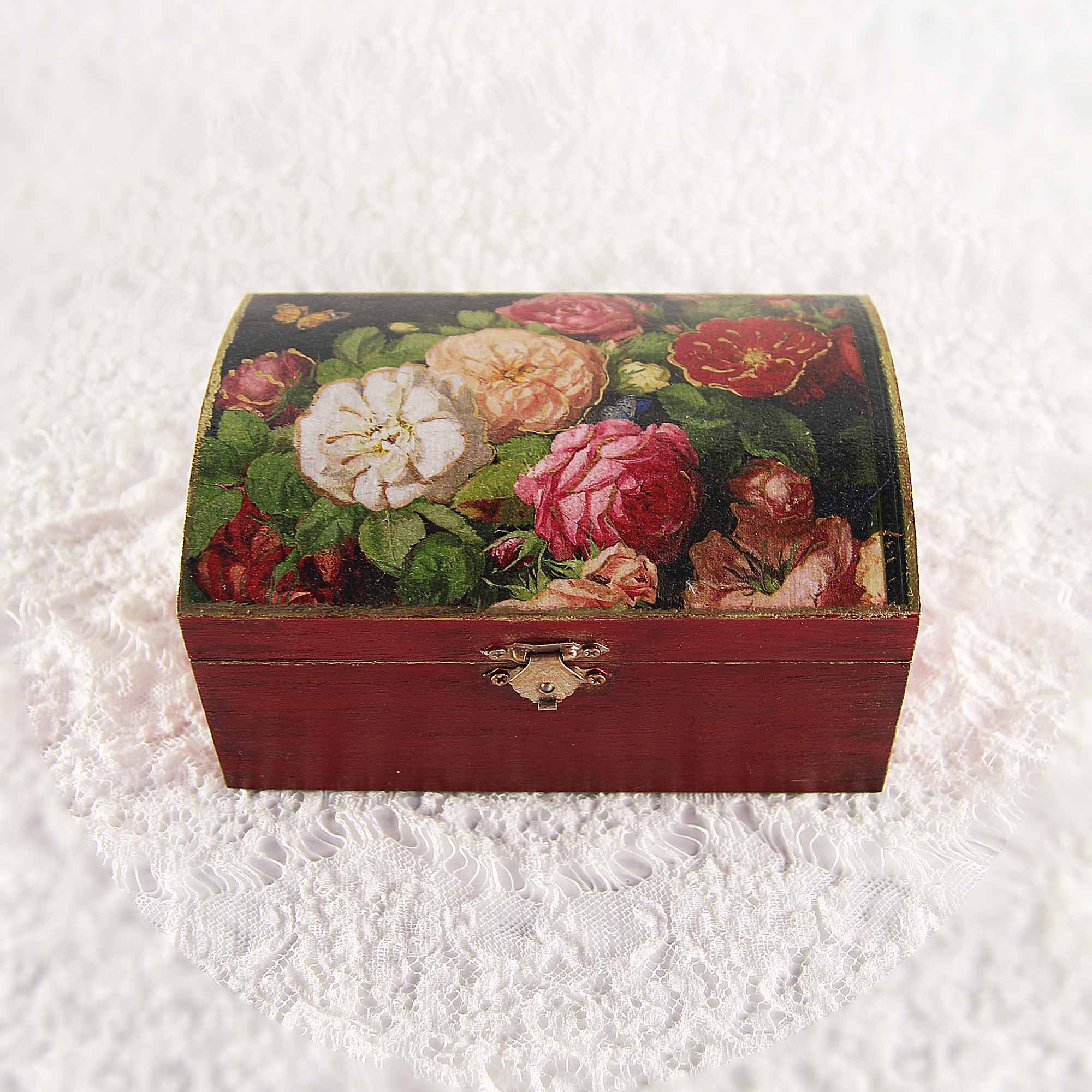 IMG_0638 Vintage retro keepsake box, handmade with decoupage technique, Ρετρό βίντατζ κουτί αποθήκευσης, χειροποίητο ντεκουπάζ