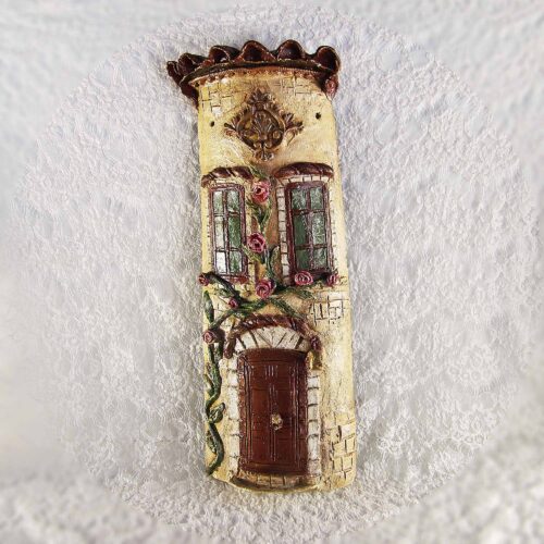 Decorative Roof Tile: Vintage House Design, Handmade