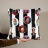 Handmade decorative pillow, Turkish fabric, multiple sizes, hypoallergenic, vibrant design | Χειροποίητο μαξιλάρι, ύφασμα Τουρκίας, υποαλλεργικό, έντονα χρώματα