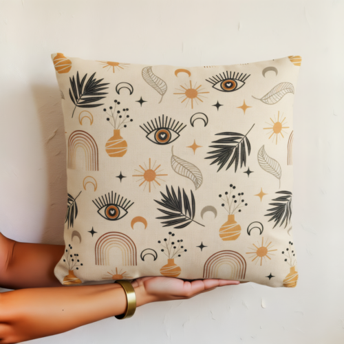 Χειροποίητη Διακοσμητική Μαξιλαροθήκη Celestial