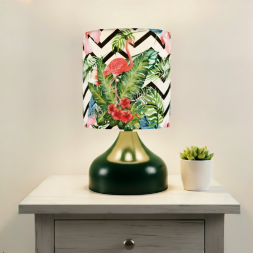 Flamingo Tropical Table Lamp, Arcane Glow Series