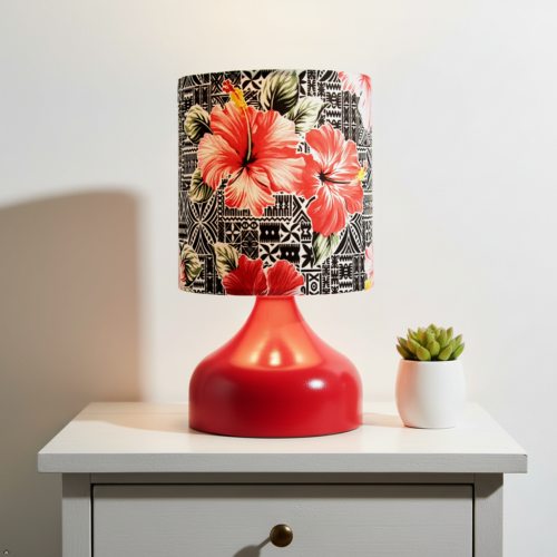 Tropical Flowers Table Lamp, Arcane Glow Series