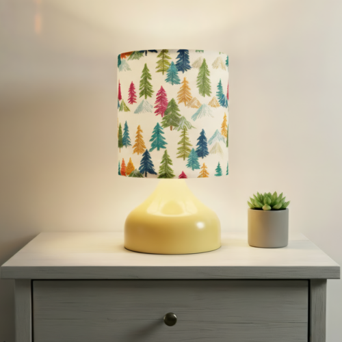 Cedar Trees Table Lamp, Arcane Glow Series