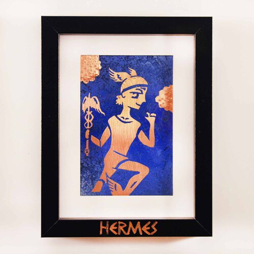 Hermes God Original Copper Artwork