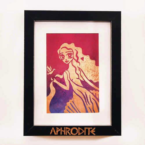 Aphrodite Goddess Original Copper Artwork